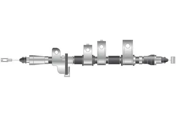 Cable Pull, parking brake (CF6119)