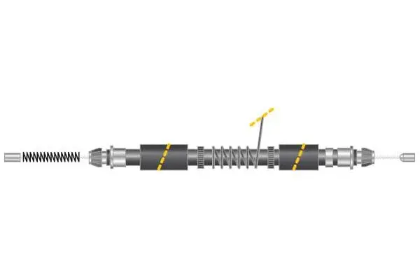 Cable Pull, parking brake (CF5935)