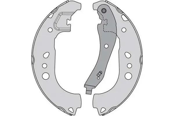 Brake Shoe Set (M973)