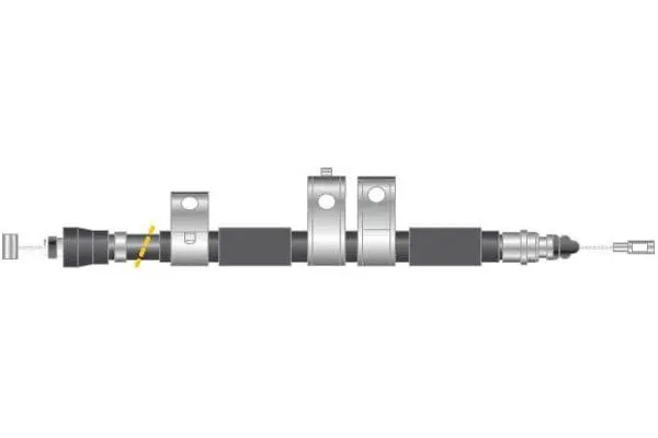Cable Pull, parking brake (CF6091)