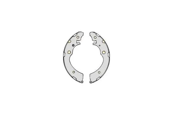 Brake Shoe Set (M687)