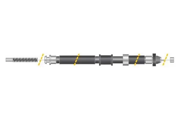Cable Pull, parking brake (CF5992)