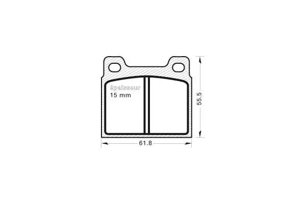 Brake Pad Set, disc brake (12)