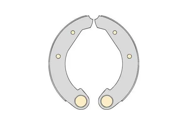 Brake Shoe Set (M501)