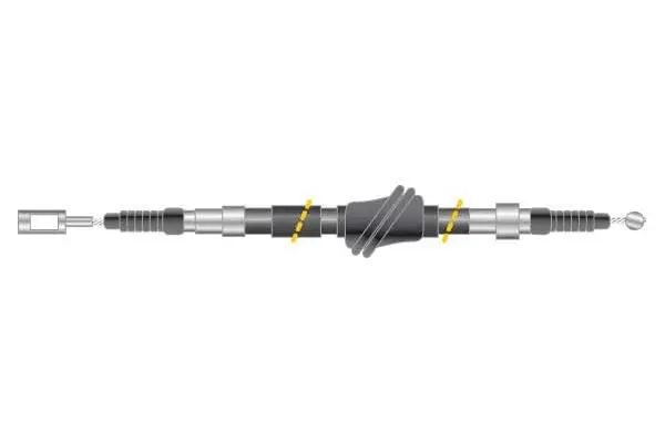 Cable Pull, parking brake (CF5039)