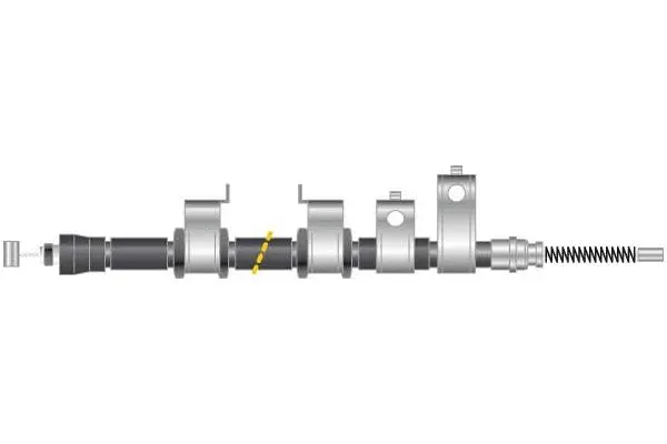 Cable Pull, parking brake (CF6094)