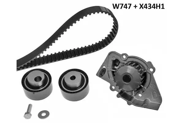 Water Pump & Timing Belt Kit (747K2)