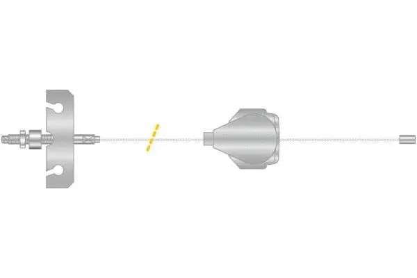 Cable Pull, parking brake (CF5928)