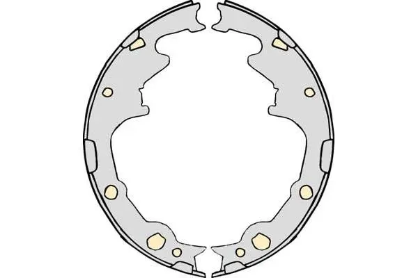 Brake Shoe Set (M722)