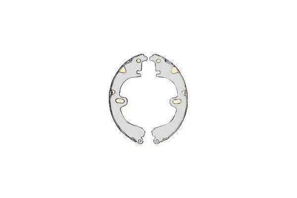 Brake Shoe Set (M654)