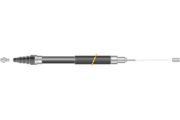 Cable Pull, parking brake (CF5835)