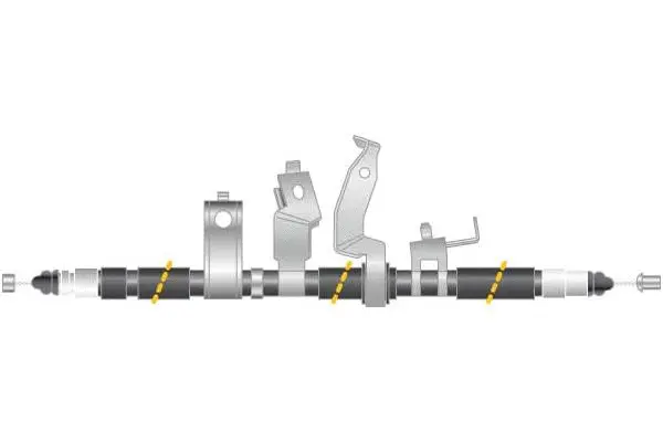 Cable Pull, parking brake (CF6040)