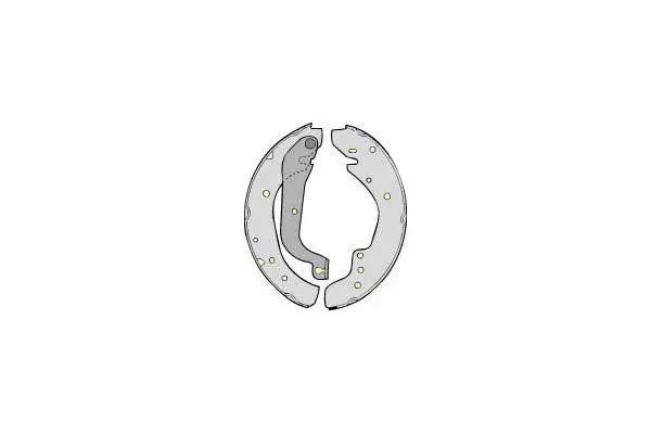 Brake Shoe Set (M734)
