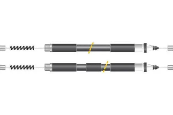 Cable Pull, parking brake (KC4638)