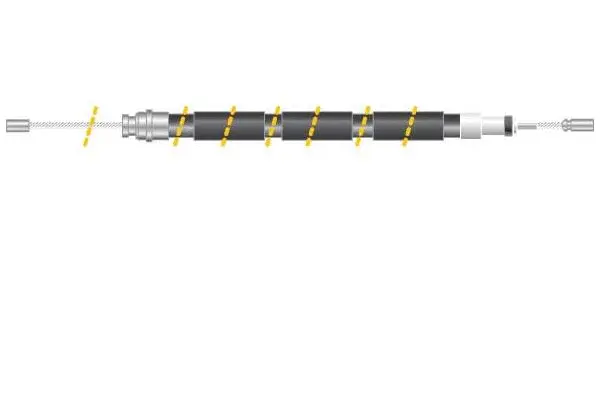 Cable Pull, parking brake (CF5098)