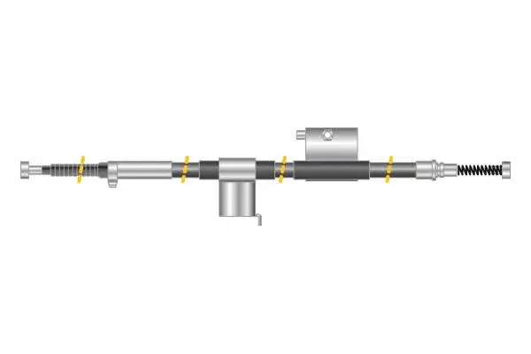 Cable Pull, parking brake (CF5601)