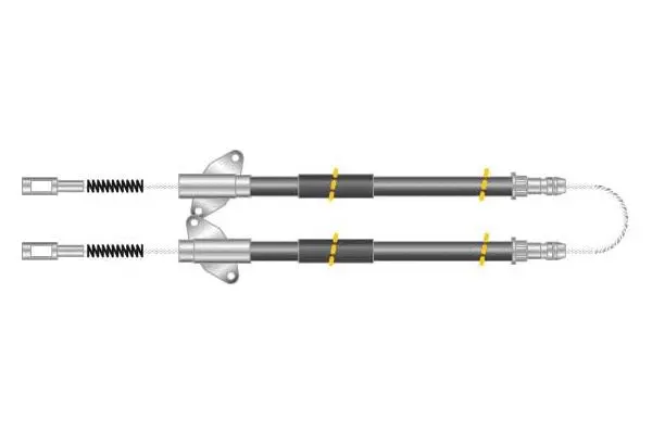 Cable Pull, parking brake (CF5574)