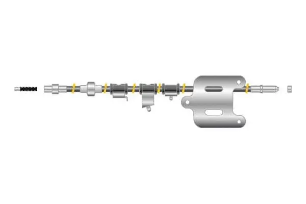 Cable Pull, parking brake (CF5618)