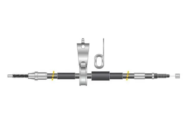 Cable Pull, parking brake (CF5671)