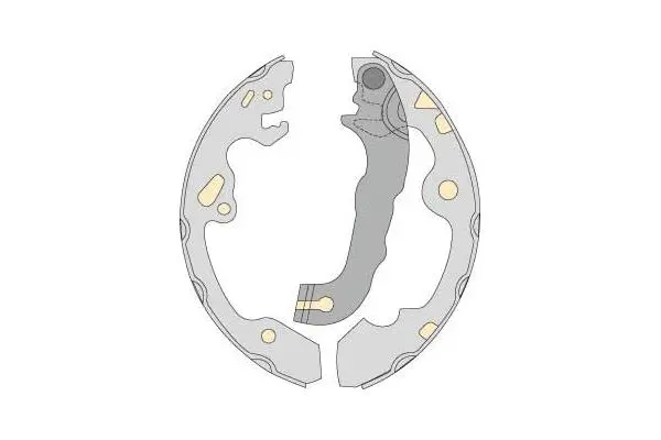 Brake Shoe Set (M760)