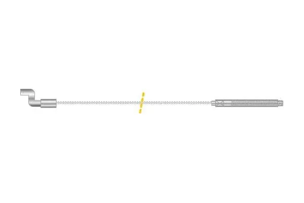 Cable Pull, parking brake (CF5558)
