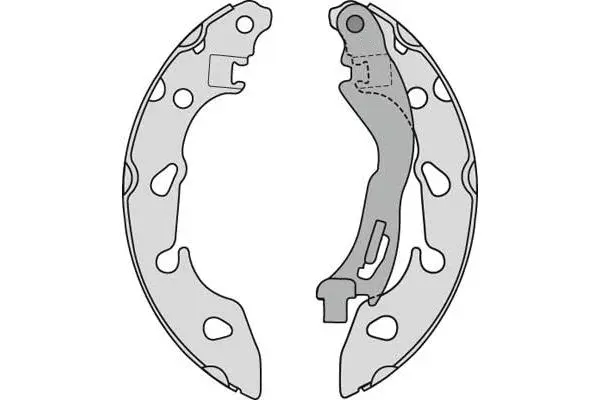 Brake Shoe Set (M911)