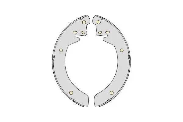 Brake Shoe Set (M524)