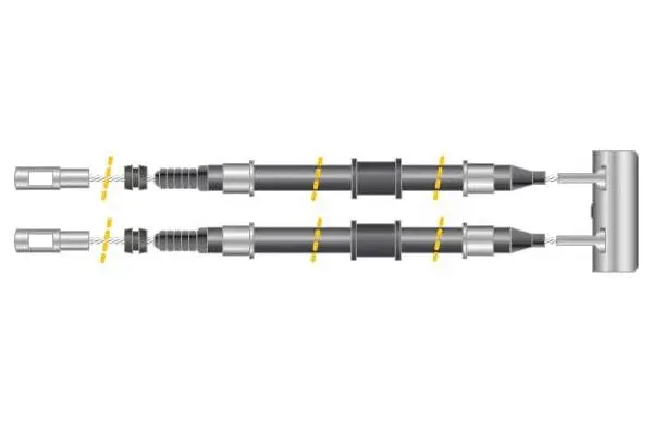 Cable Pull, parking brake (CF5346)
