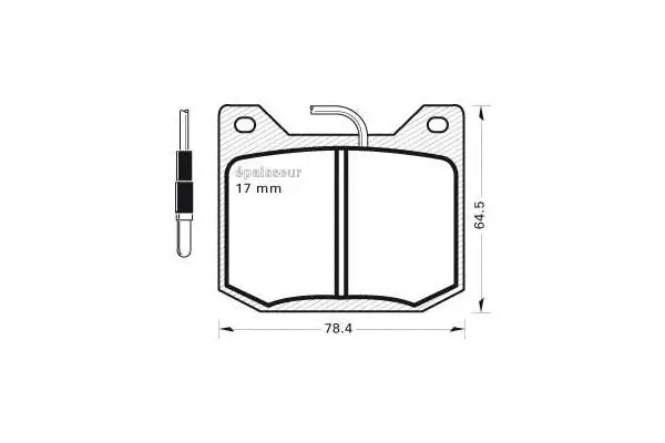 Brake Pad Set, disc brake (33)