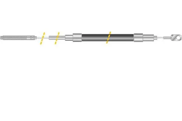 Cable Pull, parking brake (CF5050)