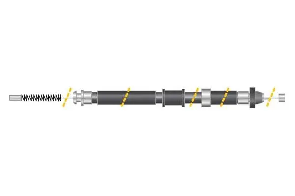 Cable Pull, parking brake (CF5991)