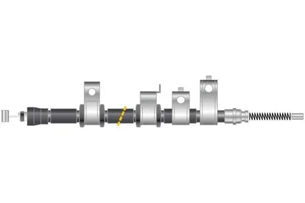Cable Pull, parking brake (CF6097)