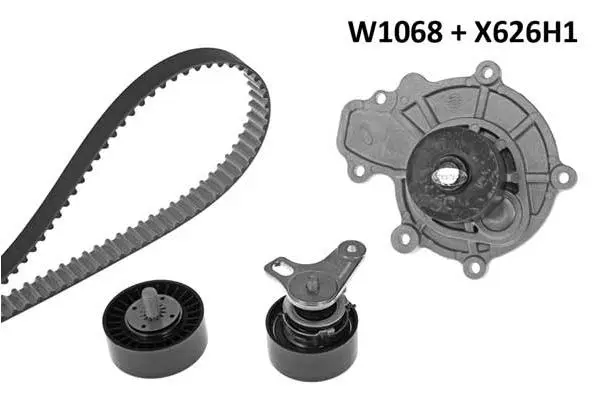 Water Pump & Timing Belt Kit (1068K1)