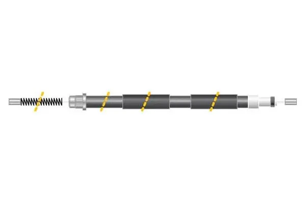 Cable Pull, parking brake (CF5713)
