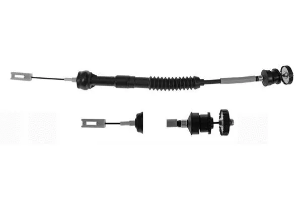 Cable Pull, clutch control (EC4024A)