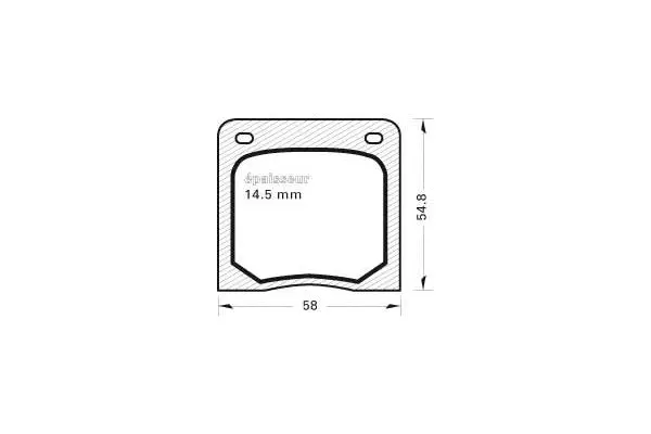 Brake Pad Set, disc brake (90)