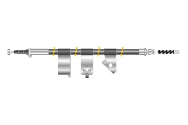 Cable Pull, parking brake (CF5307)