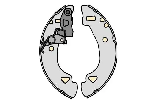 Brake Shoe Set (M727)