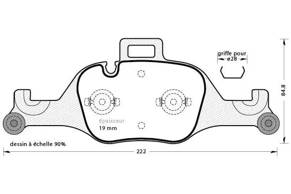 Brake Pad Set, disc brake (1291)