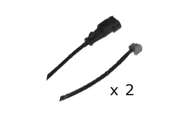 Warning Contact, brake pad wear (TU243)