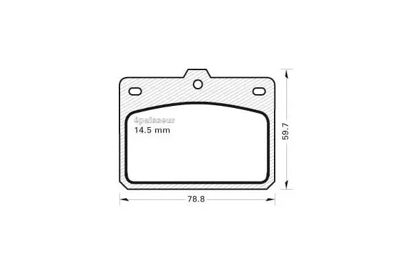 Brake Pad Set, disc brake (83)