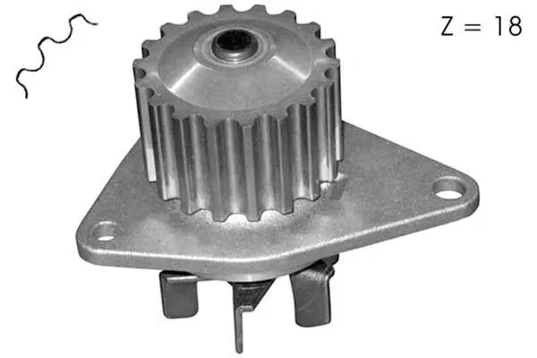 Water Pump, engine cooling (W941)
