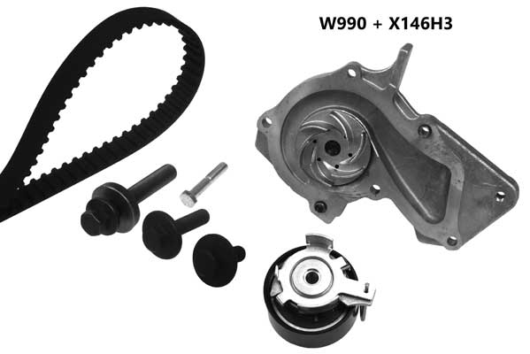 Water Pump & Timing Belt Kit