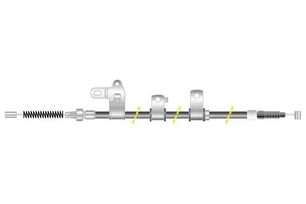 Cable Pull, parking brake (CF6276)