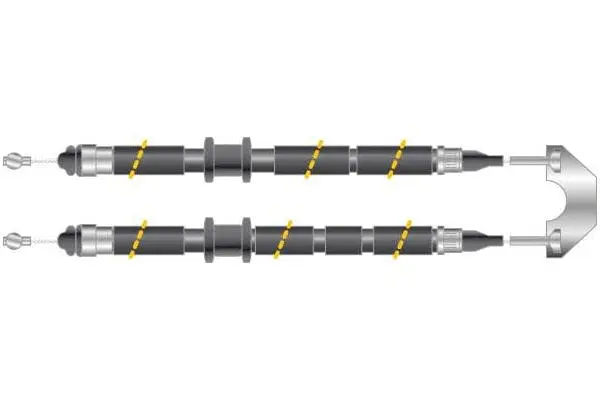 Cable Pull, parking brake (CF5968)