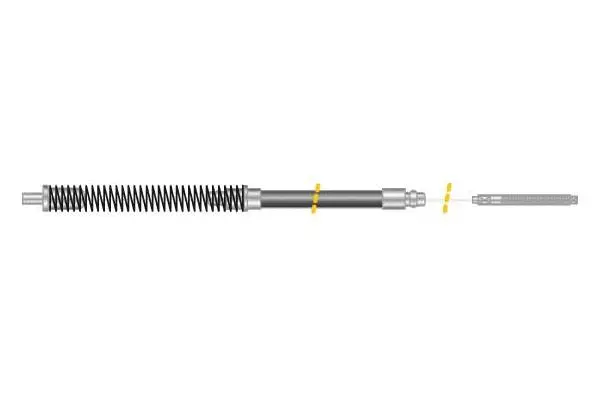 Cable Pull, parking brake (CF5147)