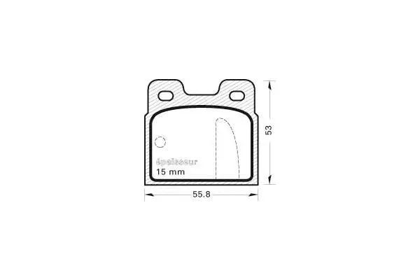 Brake Pad Set, disc brake (93)