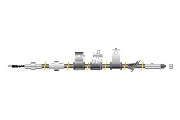 Cable Pull, parking brake (CF5639)