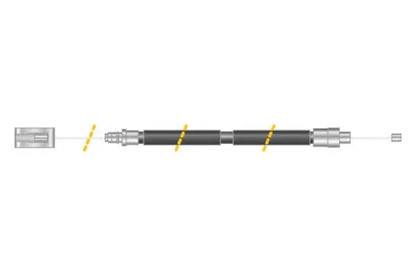 Cable Pull, parking brake (CF5166)