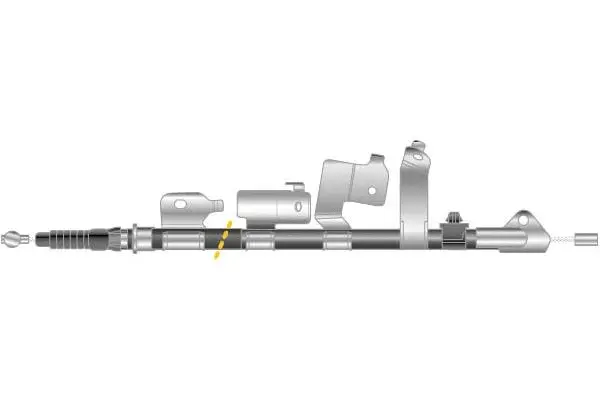 Cable Pull, parking brake (CF6334)
